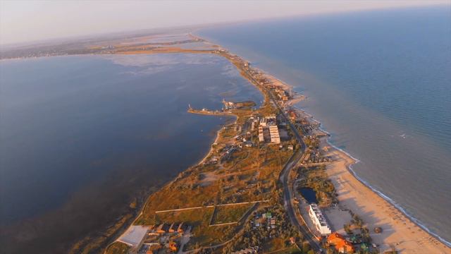 Бердянск с высоты птичьего полёта (Красивые кадры) смотреть онлайн