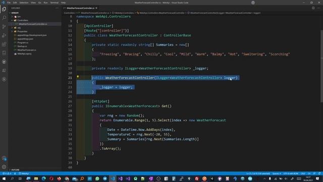 Asp.Net Core MVC - Web API #1 (RESTful,JSON, Route, Postman,ThunderClient,WeatherApi) (1.Ders) смотреть онлайн