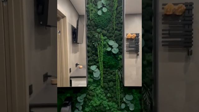 Стена из мха в ванной смотреть онлайн
