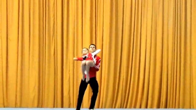 КМС 01-03.12.2016 г. Спортивная акробатика упр. №1 Рудакова Валентина и Сафронов Серафим смотреть онлайн