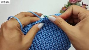 Очень красивая сумочка в вашей коллекции Видео мастер-класс вязание крючком