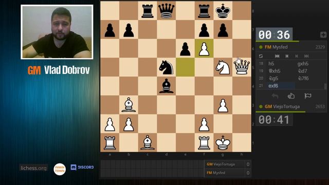 Сумасшедшие шахматы по пятницам с Владом Добровым - 19.10.2018 смотреть онлайн