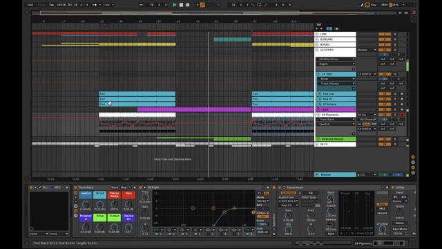 Техно трек с нуля в Ableton Live Часть 4