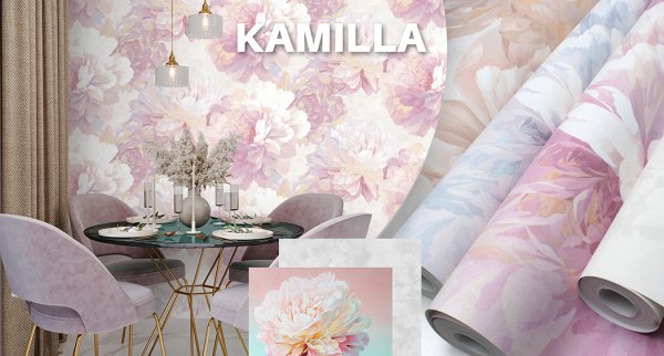 Коллекция KAMILLA. SOFT TOUCH - клеить просто!