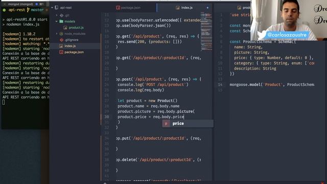 Cómo almacenar datos en MongoDB con HTTP POST en tu API | Curso NodeJS y MongoDB #08 смотреть онлайн