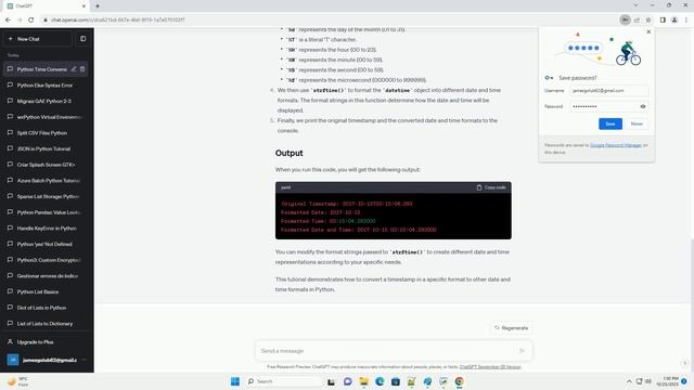 Python time conversion format of 2017 10 15T03 15 04 293 смотреть онлайн