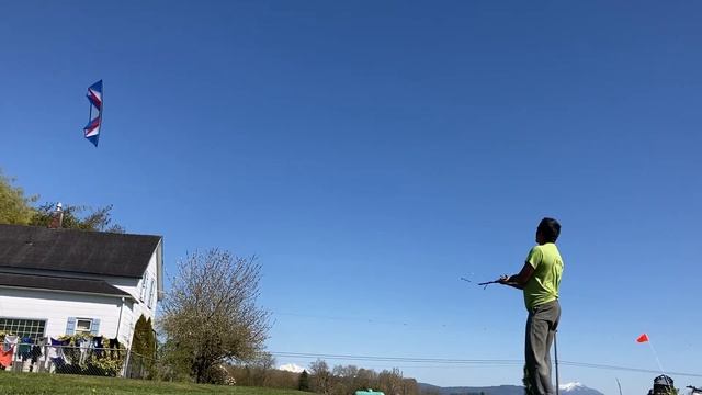 Revolution BLAST quad line Stunt kite. смотреть онлайн