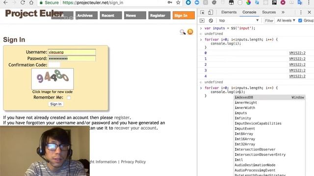 Learn Javascript the Hacky Way #3 - reveal password смотреть онлайн