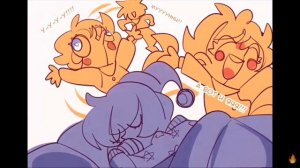 ~озвучка комиксов fnaf9~☀️?????~шип Мундроп/Сандроп