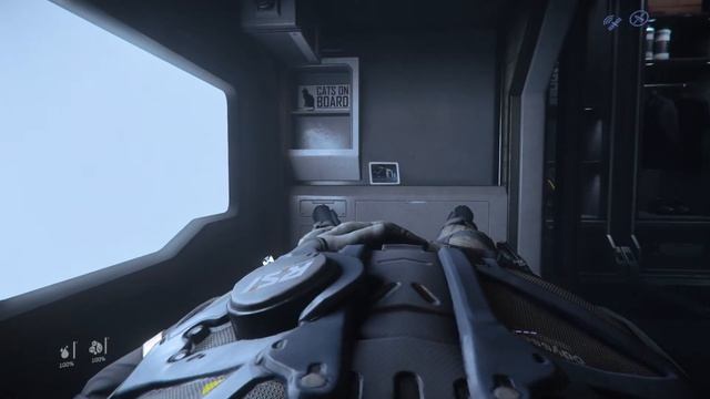 STAR CITIZEN :: BUG :: When the fat belly blocks the "view" :: No comment, visual game error... смотреть онлайн