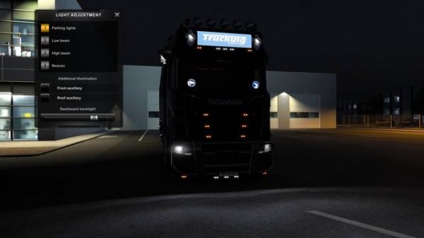 Euro Truck Simulator 2 1.49 |Digital Mirrors Camera & Corner Eye & Front Camera mod working on 1.49