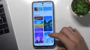 Как сменить обои на Xiaomi Redmi 10 / Поменять фоновую картинку Xiaomi Redmi 10