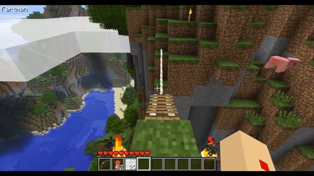 Best Minecraft Beta 1.7.3 Mod | Ropes, Ziplines, Bridges & More | Zipline Mod [1.7][Tutorial] смотреть онлайн