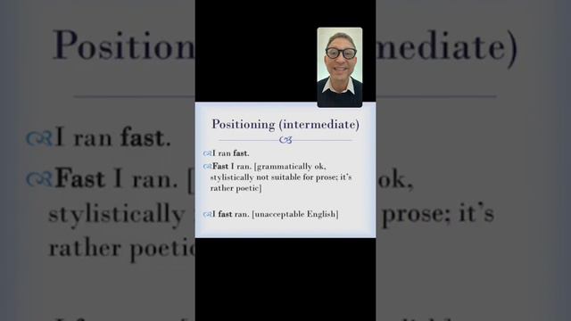 Adverbs: Use and Placement смотреть онлайн