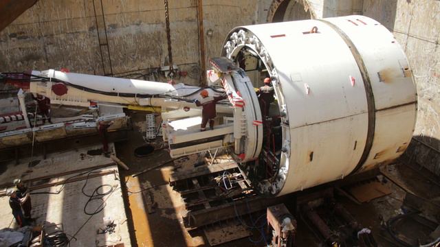 Сборка щита для строительства метро смотреть онлайн