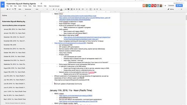 Kubernetes SIG Auth 20170125 смотреть онлайн