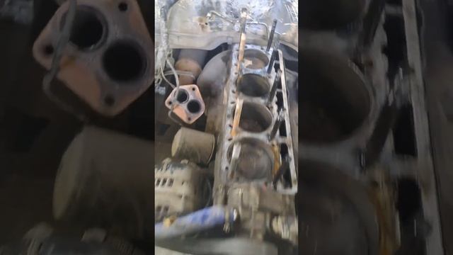 газель. замена прокладки головки блока цилиндра. смотреть онлайн