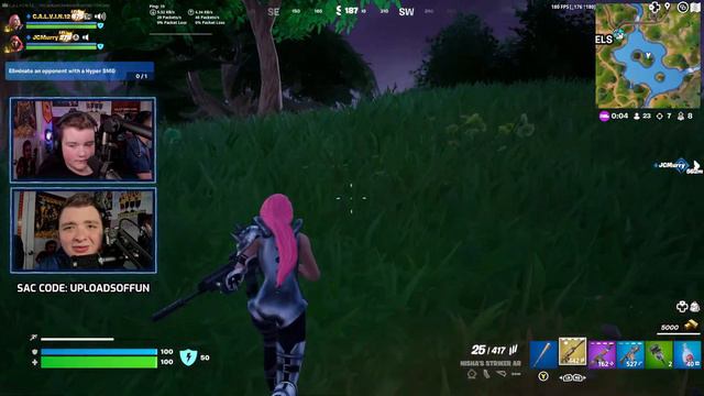 Reaching 100 Crown Wins In Fortnite!!! LIVE Uploads of Fun смотреть онлайн