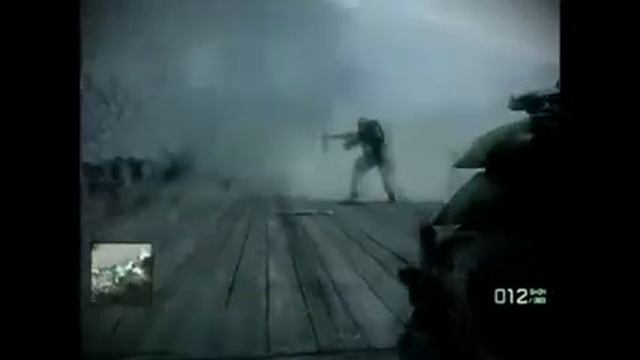 Battlefield Bad Company 2 Gameplay PC HD 720 on 8800GT смотреть онлайн
