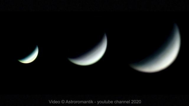 ЯРКАЯ ЗВЕЗДА НА НЕБЕ - планета ВЕНЕРА! Часто принимают за НЛО. Видеокамера vs Телескоп смотреть онлайн