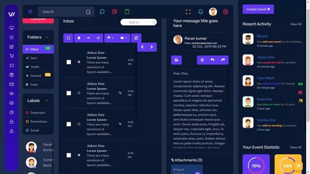 WebkitX Dashboard Ui Kit Bootstrap 5 Admin Templates with Dark LTR Theme смотреть онлайн