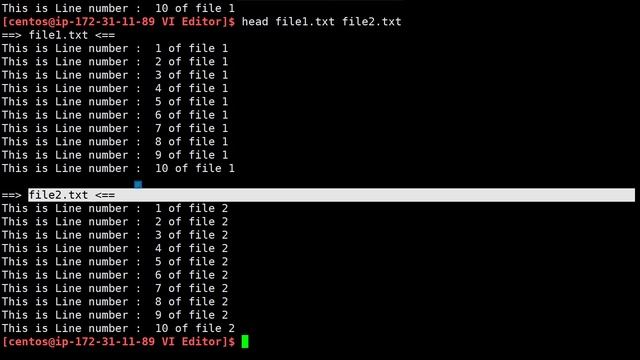 Linux: Linux Head Command | Section 3.5 смотреть онлайн
