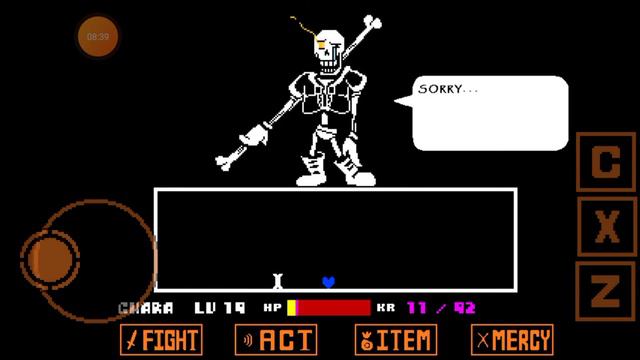 Play Disbelief Papyrus Android Demo Phase1-2 (disbelief Papyrus)