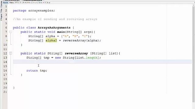 Returning Arrays From Methods смотреть онлайн