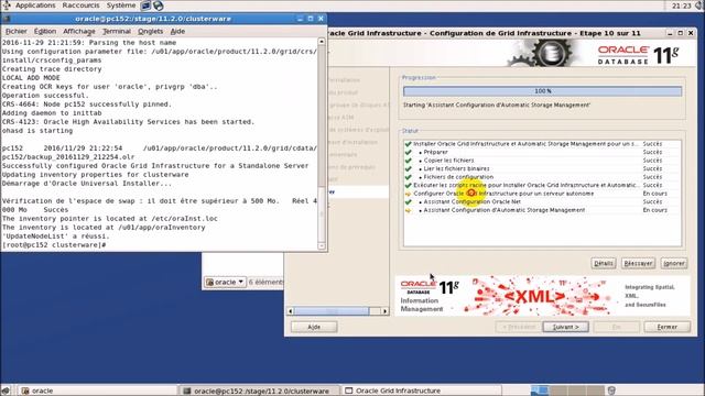 Installation oracle11g sur Redhat vmware смотреть онлайн