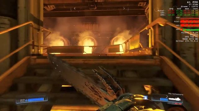 Athlon 64 FX-62 @ 3,18GHz vs. DOOM (2016) "Vulkan API" смотреть онлайн