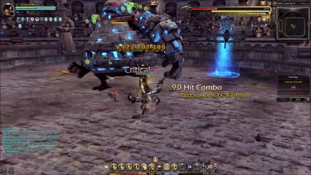 Dragon Nest SEA - Lv.95 Oracle Elder - 500b DPS Test 1080p смотреть онлайн