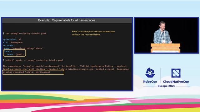Lightning Talk: Tricks for Enforcing Conventions for Your Kubernetes Cluster Using Only...- Joe Bet смотреть онлайн