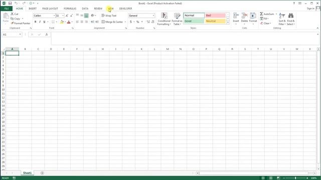 DEVELOPER TAB SHOW IN MS EXCEL 2013 смотреть онлайн