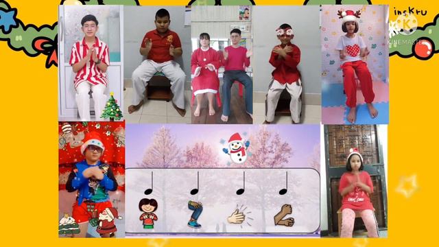 Jingle Bell Rock - (Body Percussion) / YMO Junior Viola Group смотреть онлайн