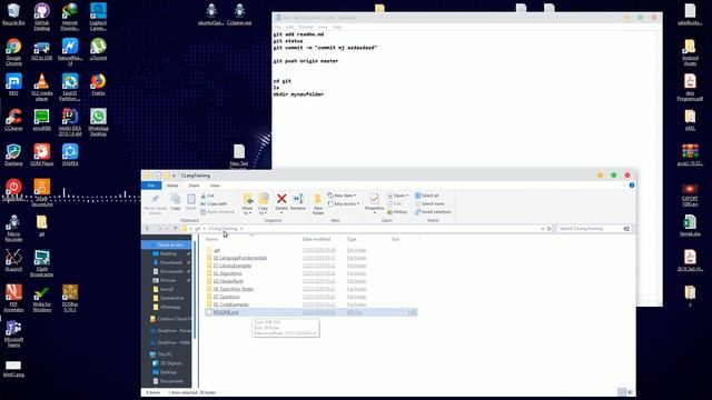 Git - Github Bash Üzerinde Pratik Kullanımı смотреть онлайн