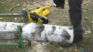 Электрическая цепная пила YT4394-02 за 1200 руб., - обзор - отзыв - отличная пила.