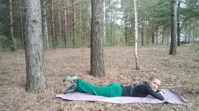 Работа на спину. Упражнения из йоги смотреть онлайн