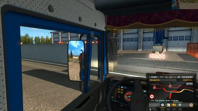 Euro Truck Simulator 2 Harsh Russian R4 for 1.25 смотреть онлайн