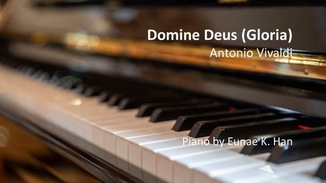 Domine Deus (Gloria) - Antonio Vivaldi (Piano Accompaniment)