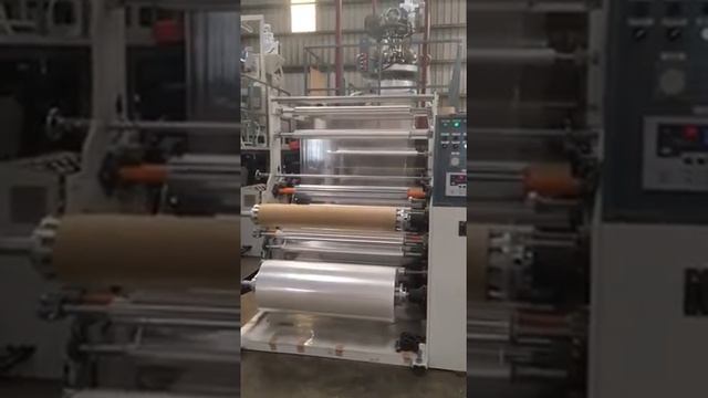 Выдувной экструдер для производства 1000мм ПП пленки смотреть онлайн