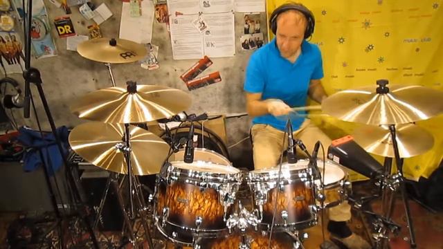 А-Студио - "Бегу к тебе"(Drum cover By Vitaly) смотреть онлайн