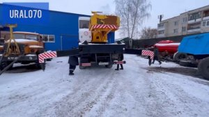 Обзор Автокран Ивановец 25 тонн стрела ОВОИД 31 метр шасси КАМАЗ-43118 лизинговый конфискат