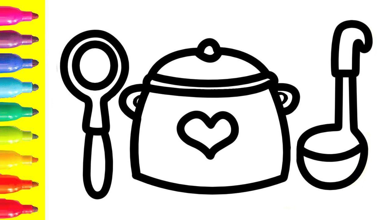 Bolalar Uchun Panani Qanday Chizish Kerak& How To Draw A Pot For Children