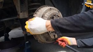 Как снимать редуктор заднего моста на Ниве