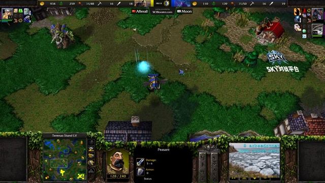 Экспанды и дирижабли! Moon (NE) vs Fortitude (HUM) Terenas Stand LV смотреть онлайн