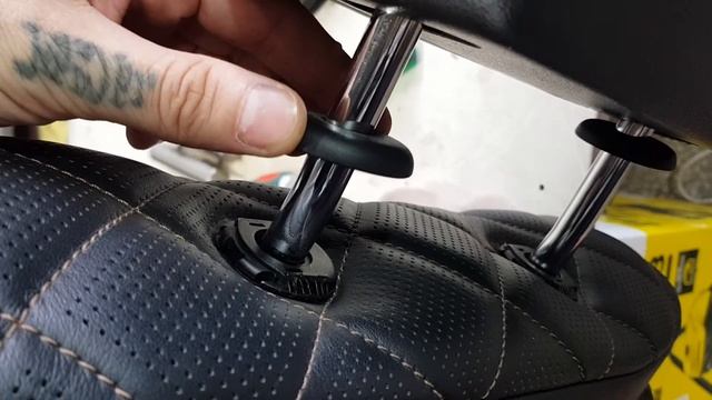 Как снять подголовник на Туарег. смотреть онлайн