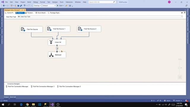 SSIS 2019 | UNION ALL TRANSFORMATION | Merge DATA from N different Sources смотреть онлайн