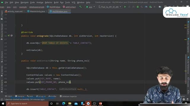Inserting Data in Database (Insert) in Android | Android Database Tutorial смотреть онлайн