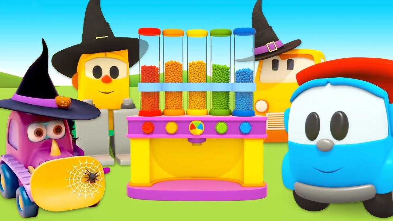 Мультики про машинки и Хэллоуин! Сборник мультфильмов для детей смотреть онлайн