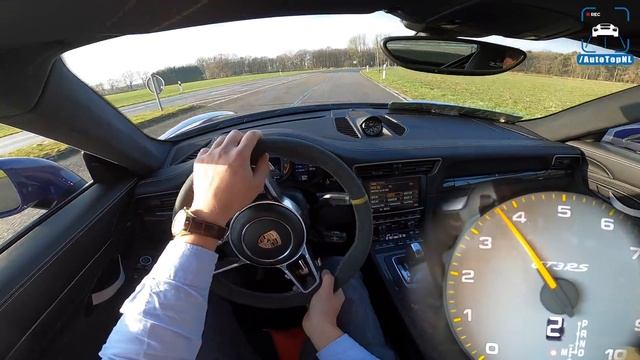 Porsche 911 GT3 RS 991 POV Test Drive By AutoTopNL